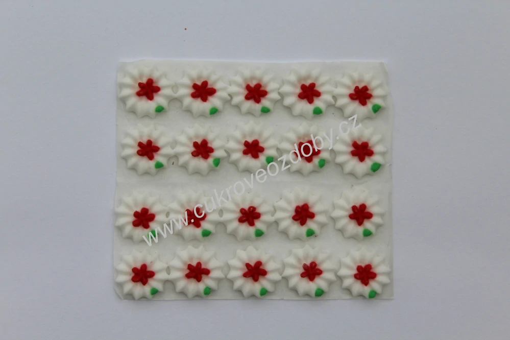 Střední květy typ 4