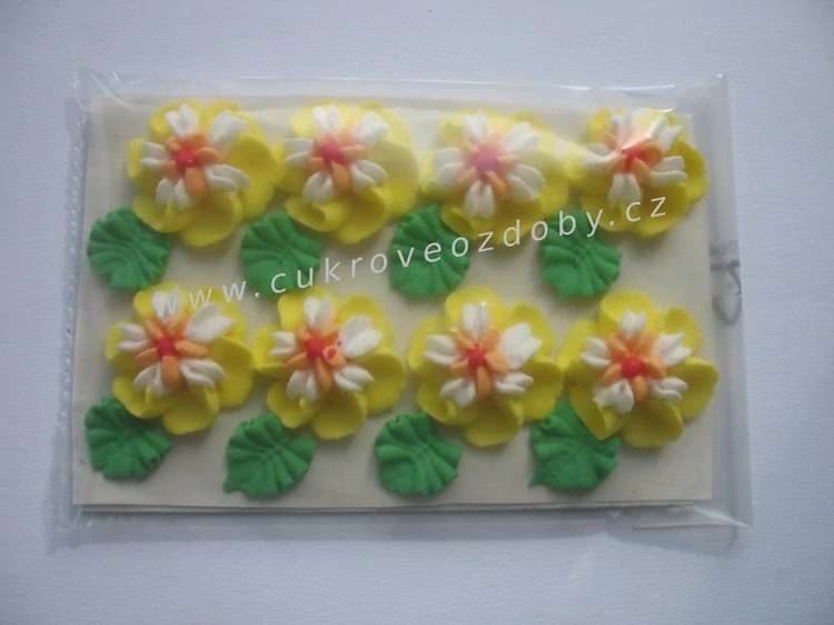 Velké květy točené E