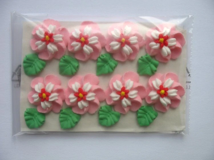 Velké květy točené E