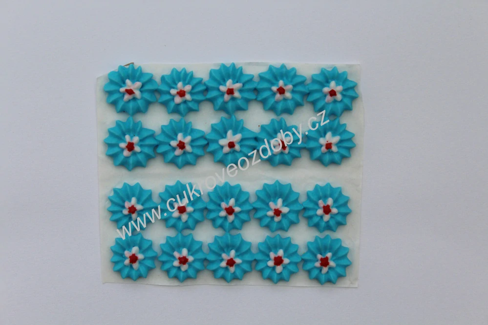 Střední květy typ 4