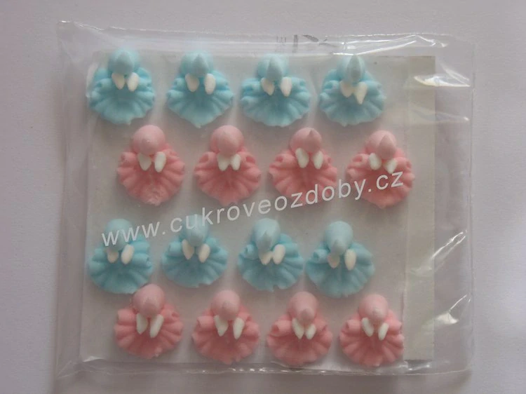 Holubičky střední bílé