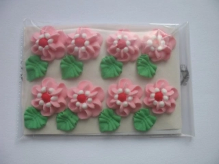 Velké květy točené A