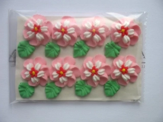 Velké květy točené E